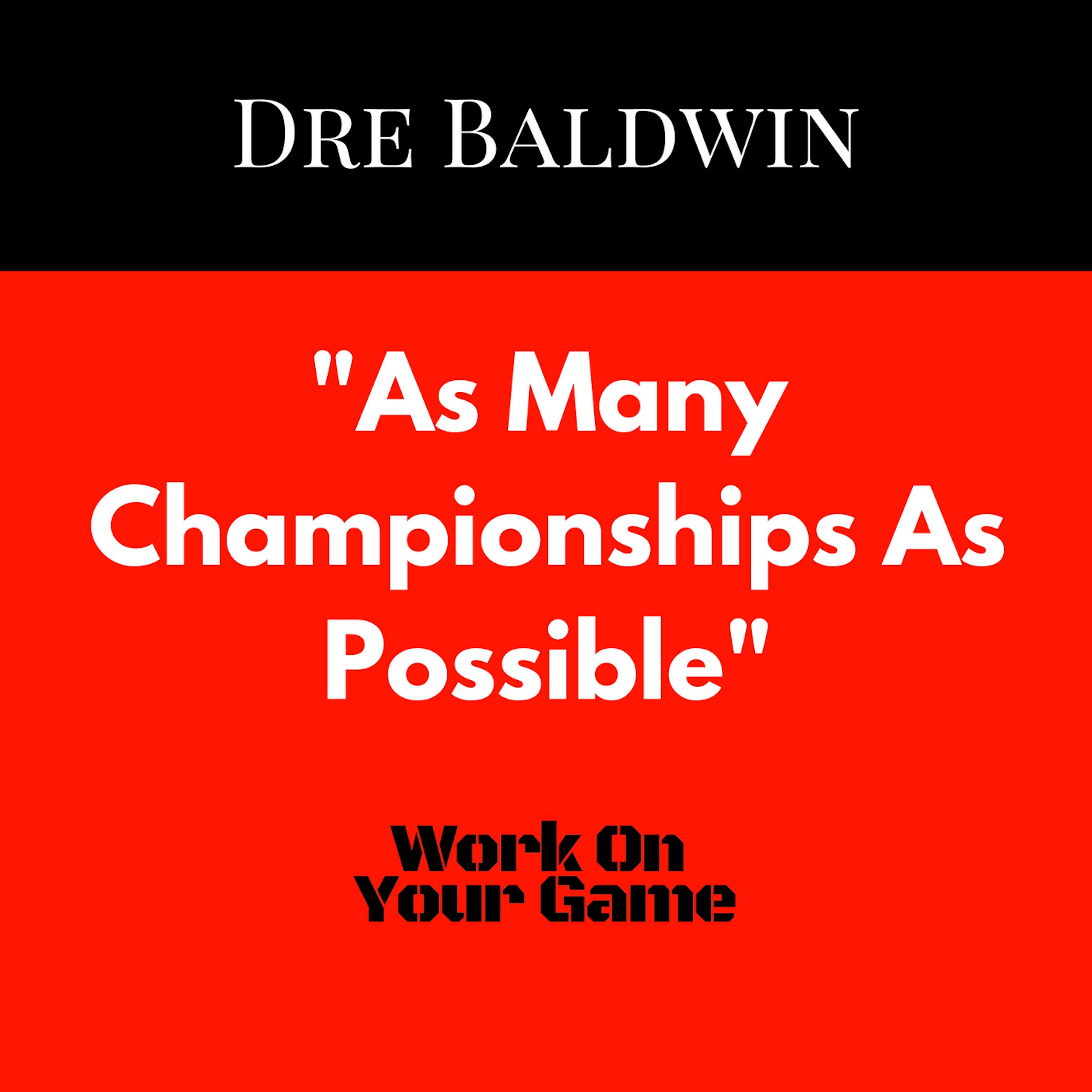Cover art for "As Many Championships as Possible"