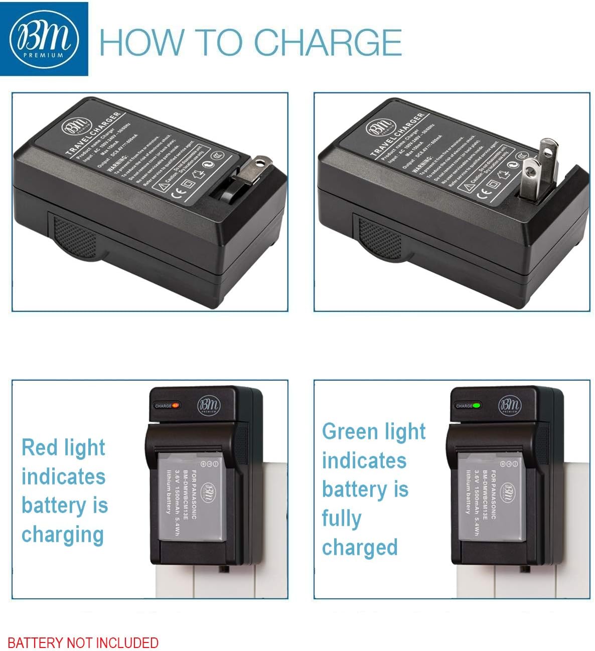 BM Premium Battery Charger for Panasonic Lumix Kuwait Ubuy