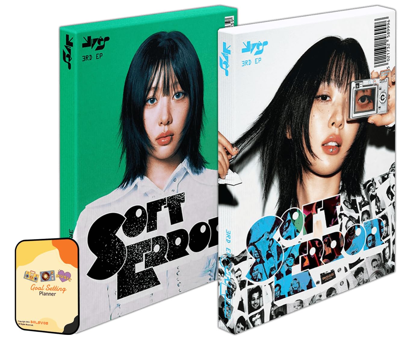 Bolsvos Ver 1 + Ver 2 Full Set Album Ver. Soft Error Yves Album [Ver 1 + Ver 2 Full Set Album Ver.]+Pre Order Benefits+Bolsvos Idol-Inspired Freebies (3Rd Ep)