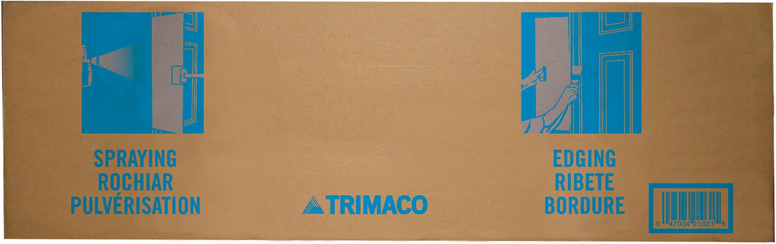 Trimaco Cardboard Spray Shield Paint , 50 pack, 10-inch x 31-inch