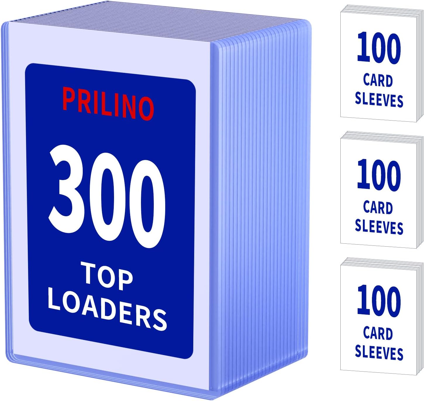 600ct Semi Rigid Card Holders & Card Sleeves - Ultra Clear Semi Rigid Card Protector for Graded Cards Submissions, Protective Holders for Sports and Trading Cards with 1/2" Lip