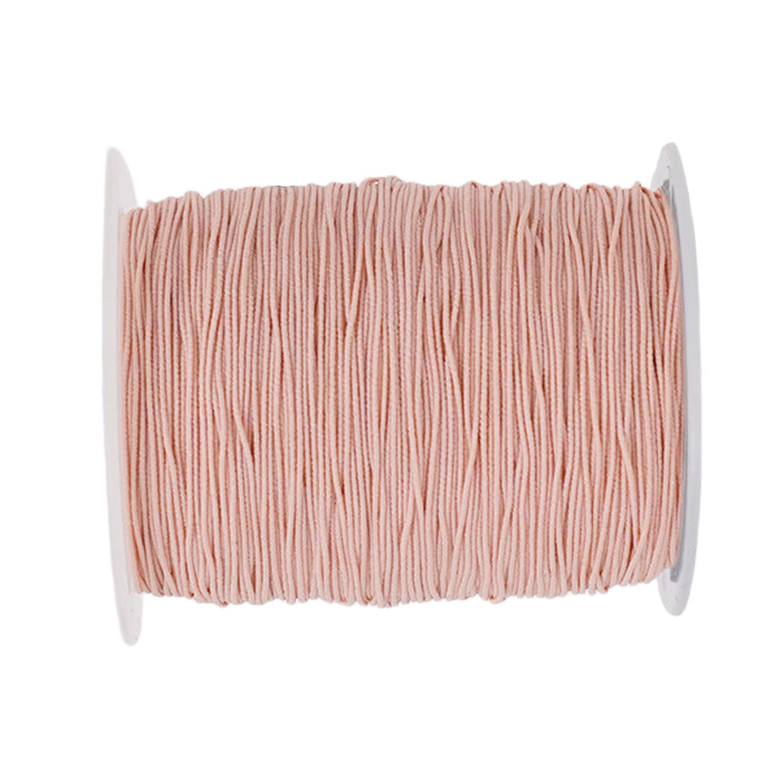 Uqezagpa D 200 Yards Chinese Knotting Cor Elastic Cor Coloure Beading Threa Decorative Threa String For Craft Making