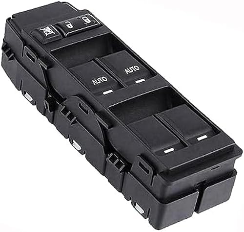 Interruptor de ventana Interruptor de ventana Master Power Elevalunas, 04602781Aa para J-Ee-P Ch-RYS-Ler Do-Dg-E Ram Mit-Subi-Shi 04602736Aa