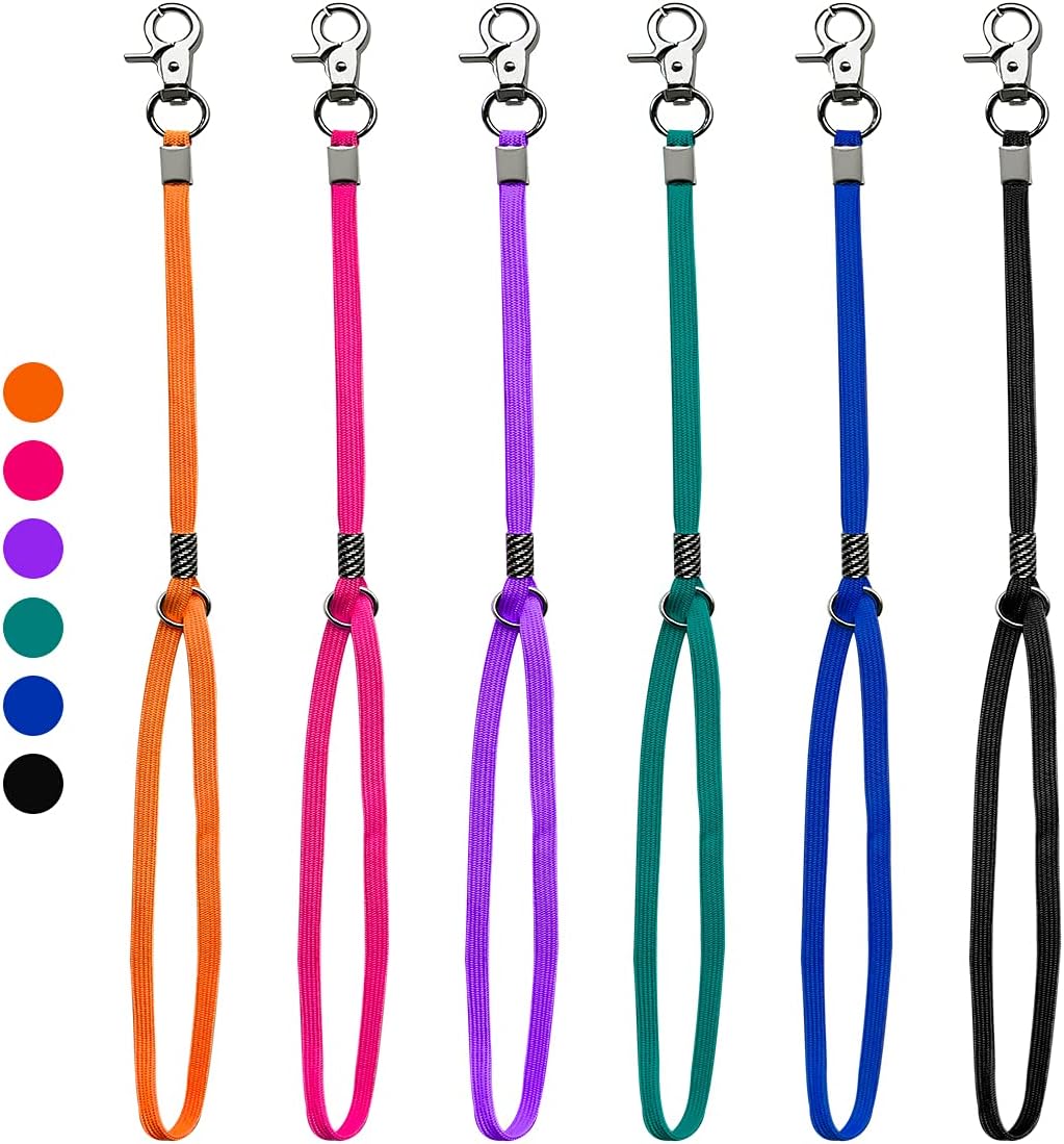 Pet Dog Grooming Loop, Nylon Restraint Noose Adjustable Fixed Dog Cat Safety Tether Straps Dog Grooming Supplies for Pet Grooming Table Bathtub - 6 Pack / 6 Color