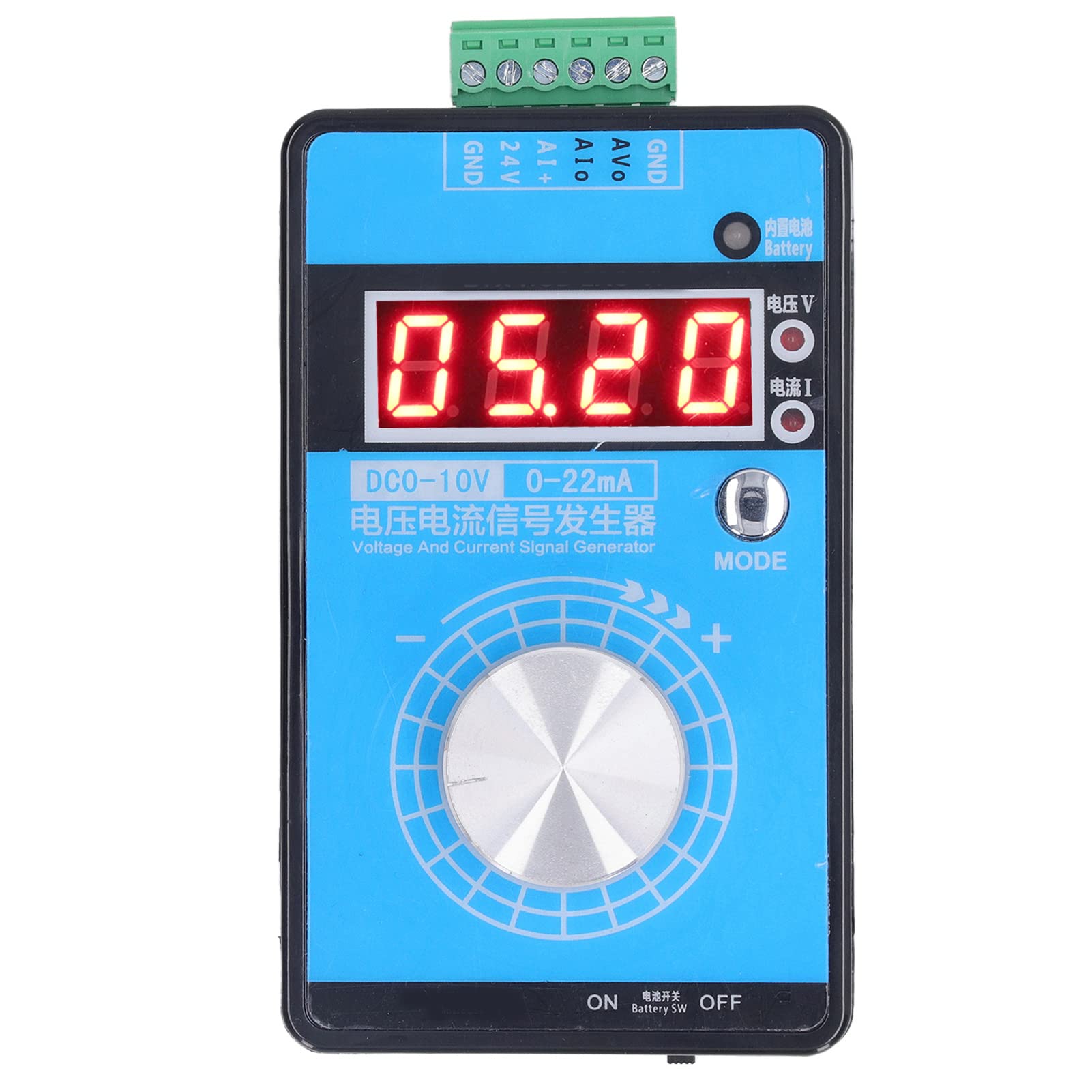 Generic Current Generator, Reverse Connection 0?22mA Easy Installation Generator DC0?10V for Valve Manipulators, Genericgaqbru3hto