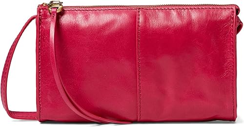 HOBO Jewel - Bolso cruzado para mujer, construcción de cuero con cierre de cremallera, bolsa de mano compacta y práctica
