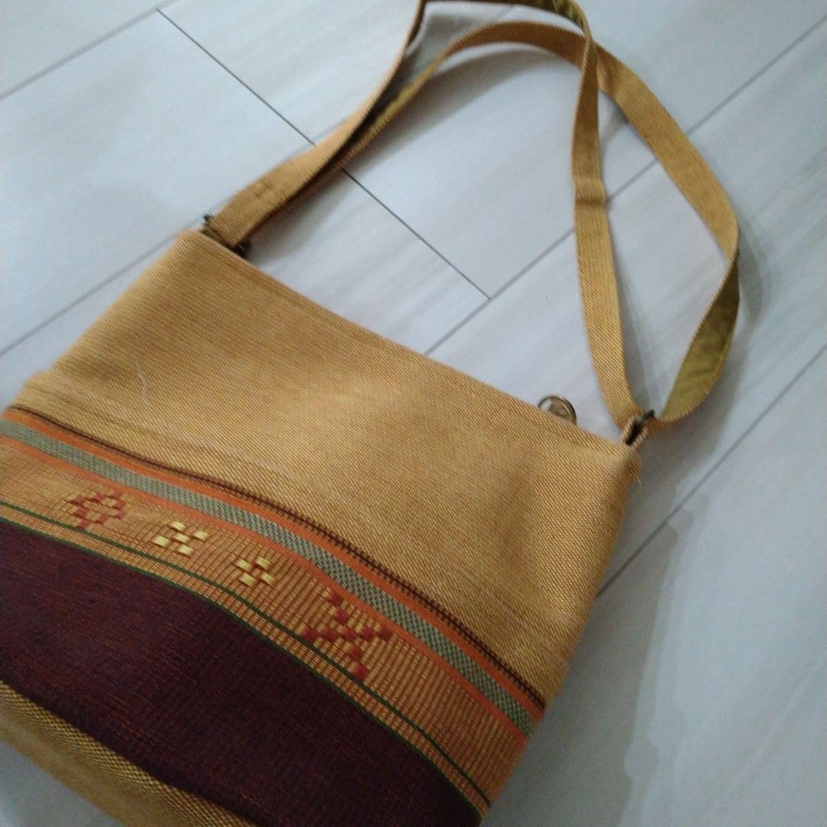 503mh14○甲斐泰造 訪問着 螺鈿細工 八重桜に藤 金彩 藤色○状態良好