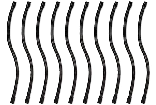 Miniatura 9 de Gator Frameworks Cuello de cisne negro flexible para micrófonos, 19" de longitud (GFW-MIC-GN19)