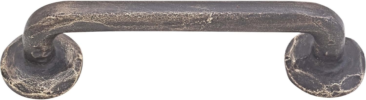 Emtek 86054MB Sandcast Bronze 3" C-to-C Rod Pull - Medium Bronze