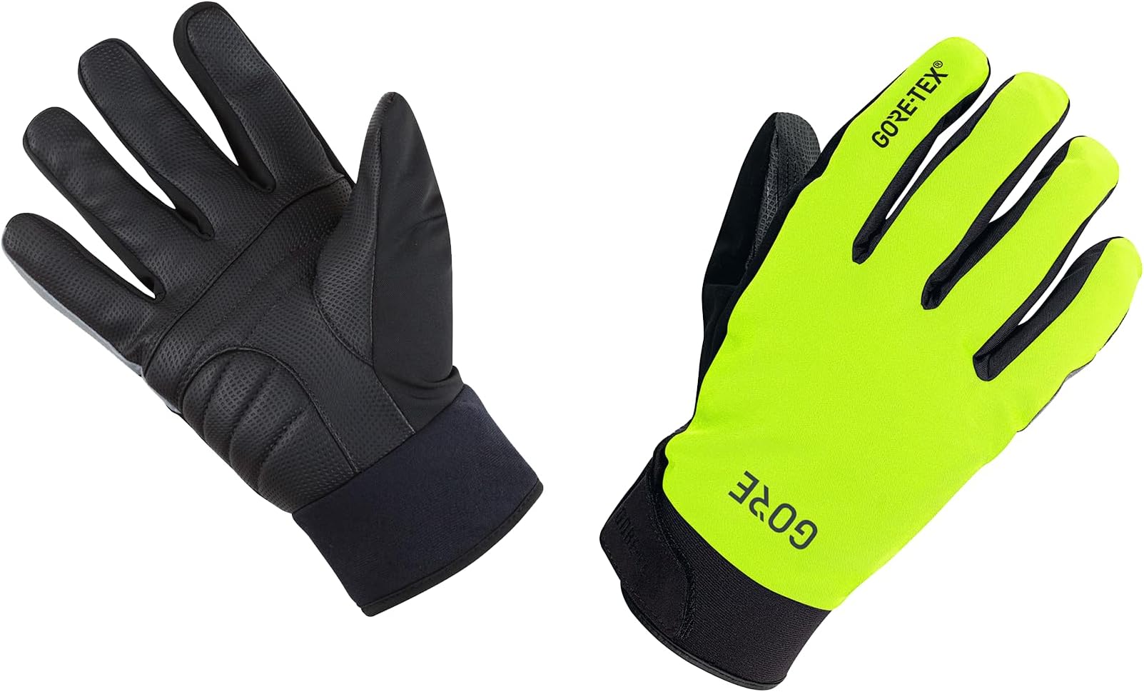 GORE 100563 WEAR C5 Thermo Gloves -TEX, XL, neon yellow/black