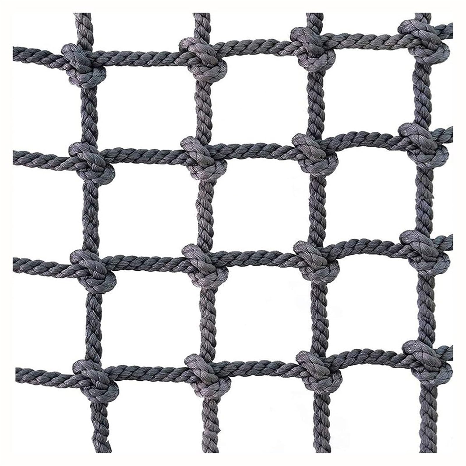 garden netting Hemp Rope Net Kids Climbing Safety Nets Balcony Stairs Fence Garden Playground Protection Ropes Netting(1㎡） safety(14mm/12cm)