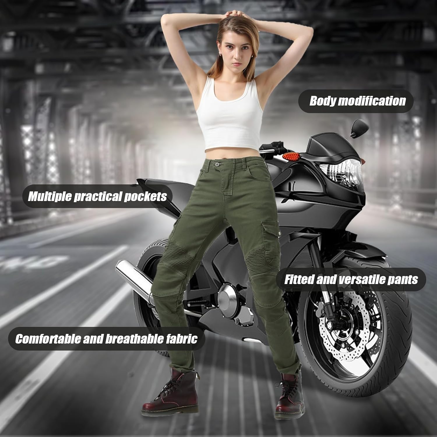 Alpinestars Vika dames motorbroek | TT Motoren Zwolle | LAATSTE MODEL