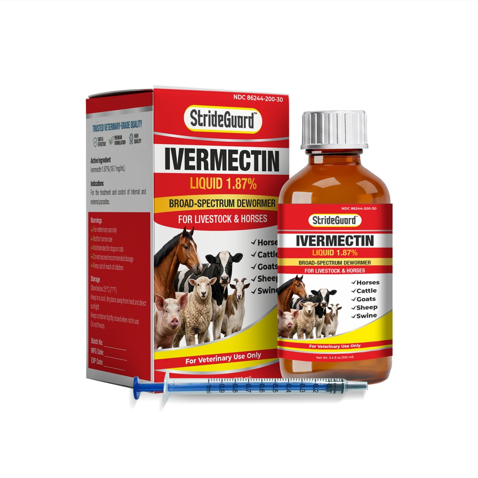 StrideGuard Ivermectin Liquid