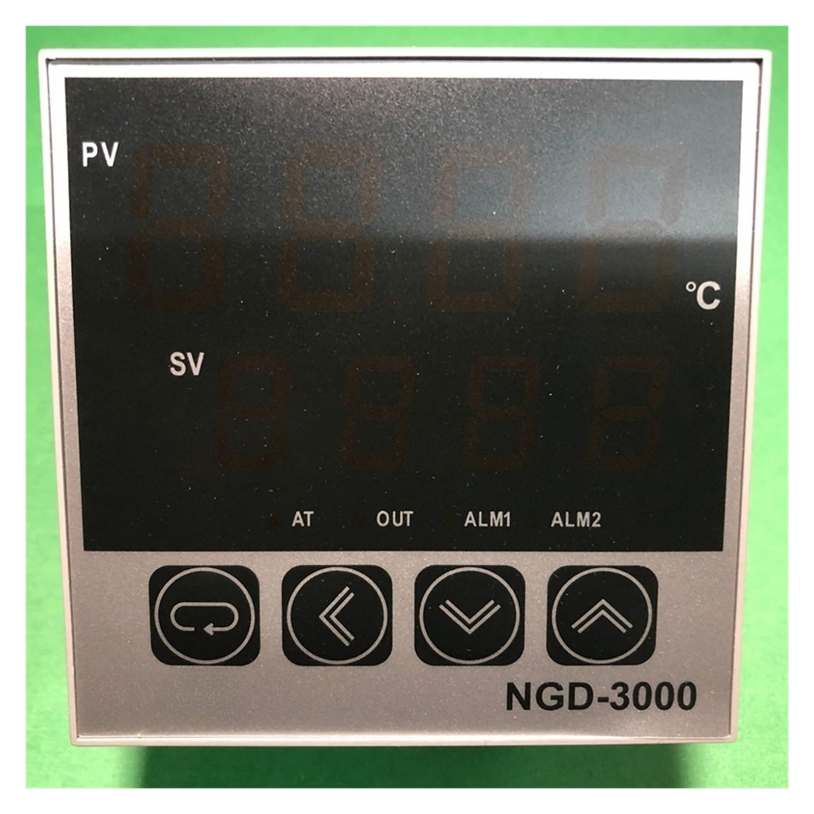 MUHM PID-Temperaturregler der Serie NGD-3000 und Original-Thermostat NGD-3411 NGD-3411V NGD-3412 KE PT100 (Color : NGD-3411V K 0-400)