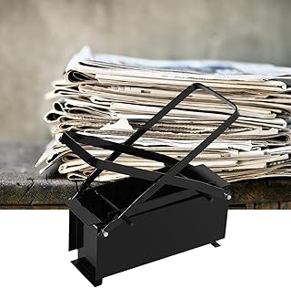 Brick, Bricks for Wood Stove,Wood Stove Brick,Newspaper Clumping Press, Brick Briquette Machine Paper Log Eco Recycle Newspaper Fuel Block for Heating