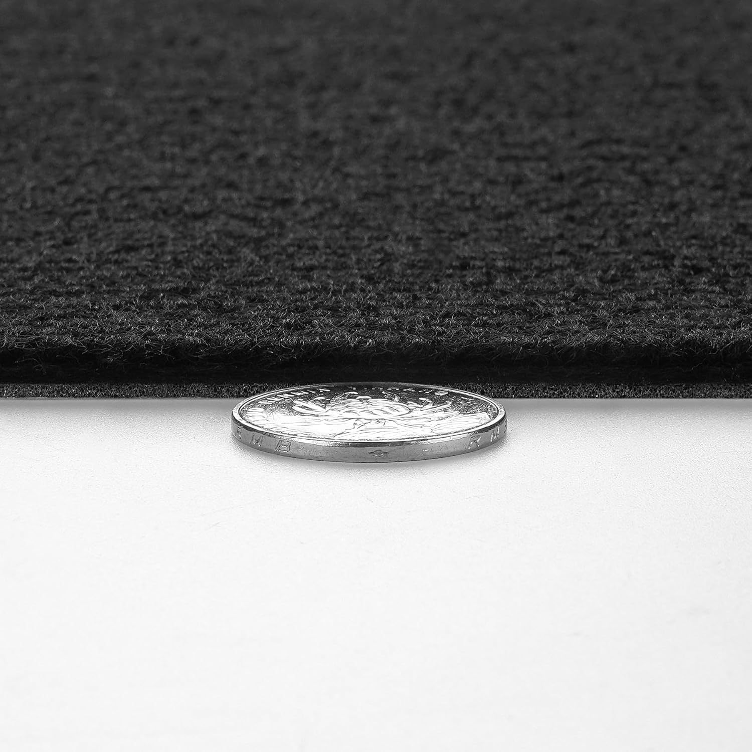 AASTIK Self-Adhesive Carpet Mat in Dark Gray Colour Replacement for Pads, Covering Posts Living Room, Office, Children’s Room Non Slip Runner Rug for Hallway Bedroom (3oocm x 60cm).