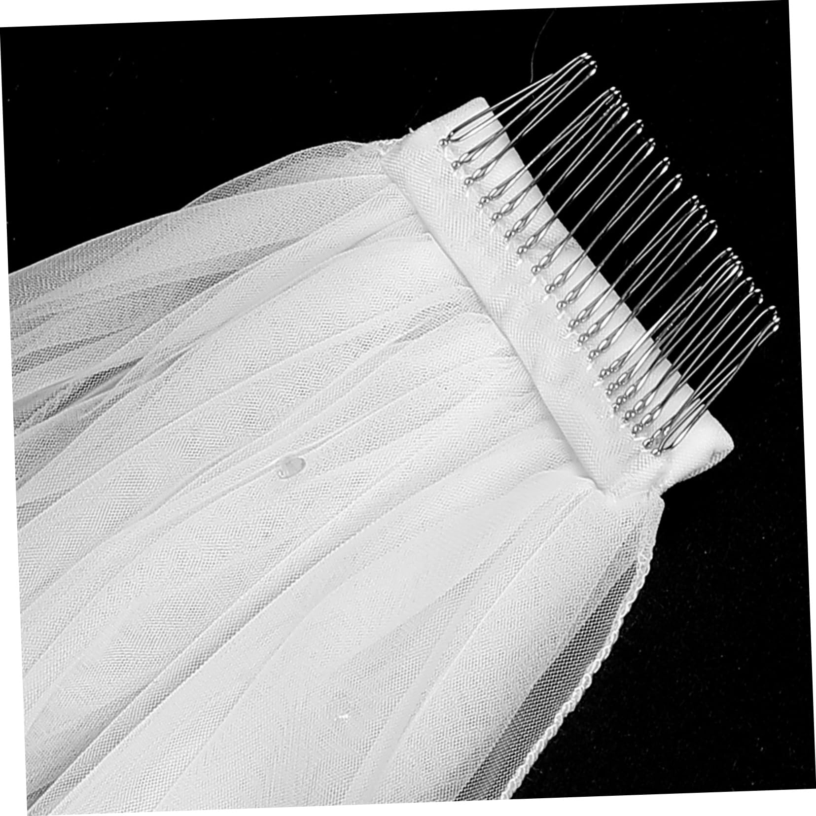 4piezas Velo De Novia De Tul Peine Para Despedida De Soltera y Bodas Accesorio De Cabello Elegante Para Resaltar Tu Estilo y Atractivo