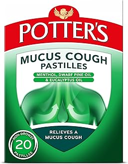 Herbals Mucus Cough Pastilles Non-Drowsy, 20 Pastilles