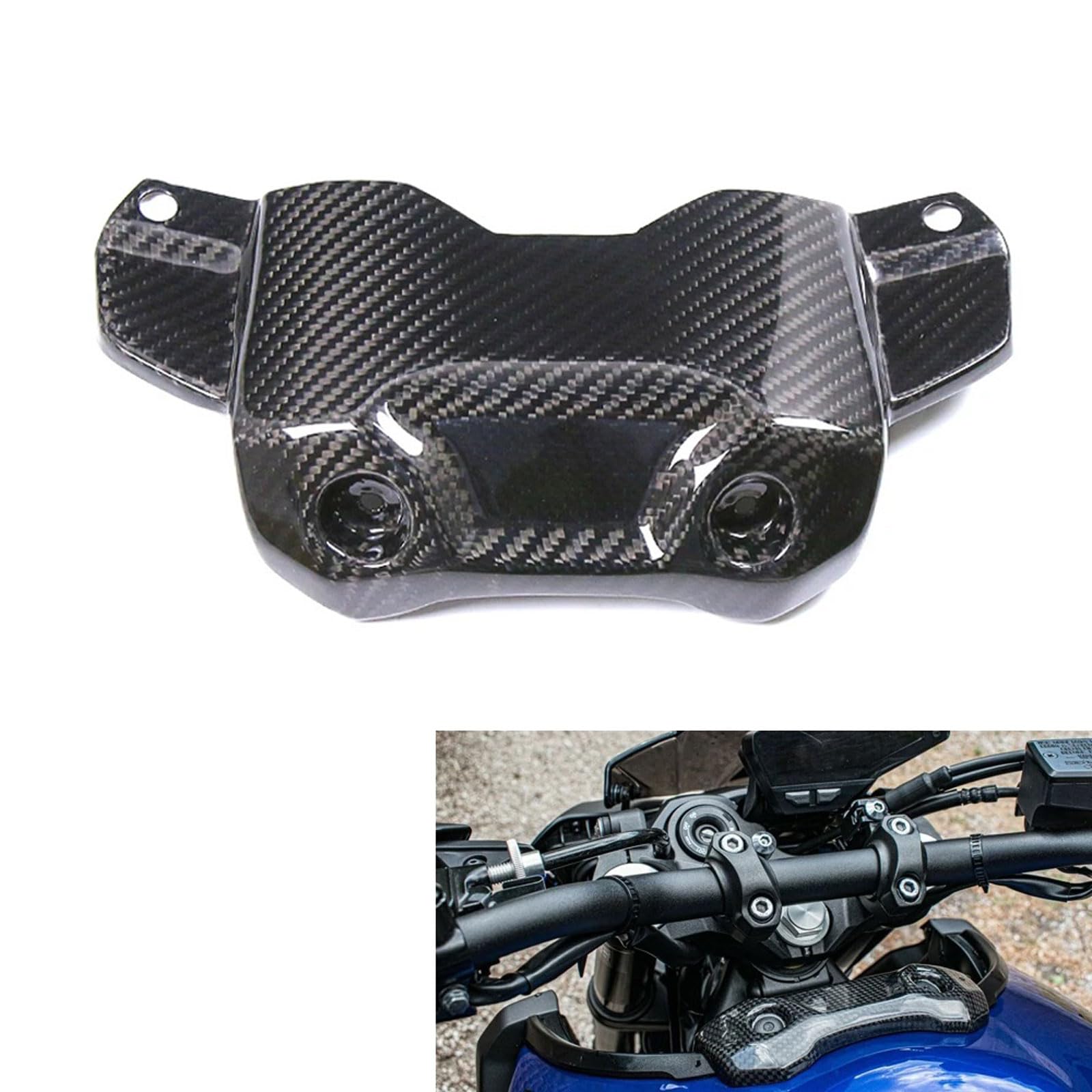 SeppDMV MT09 Motorcycle Front Tank Cover Carbon Fiber Fuel Gas Tank Cover Protector For Yamaha MT 09 FZ09 FZ 09 2013 2014 2015 2016 2017 2018 2019 2020