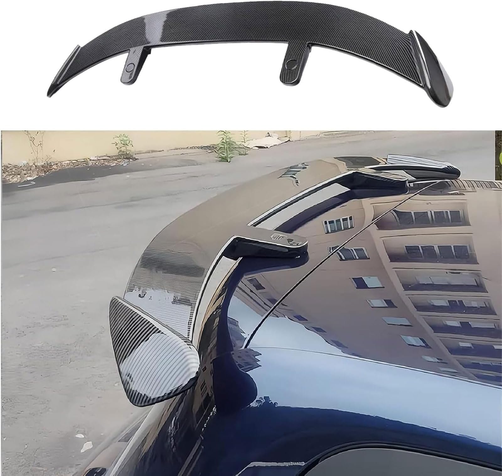 Rear Roof Spoiler for Hyundai Alcazar (2021 2022 2023 2024), Spoiler Wing Rear Alta Dureza Ligero Car Accessories