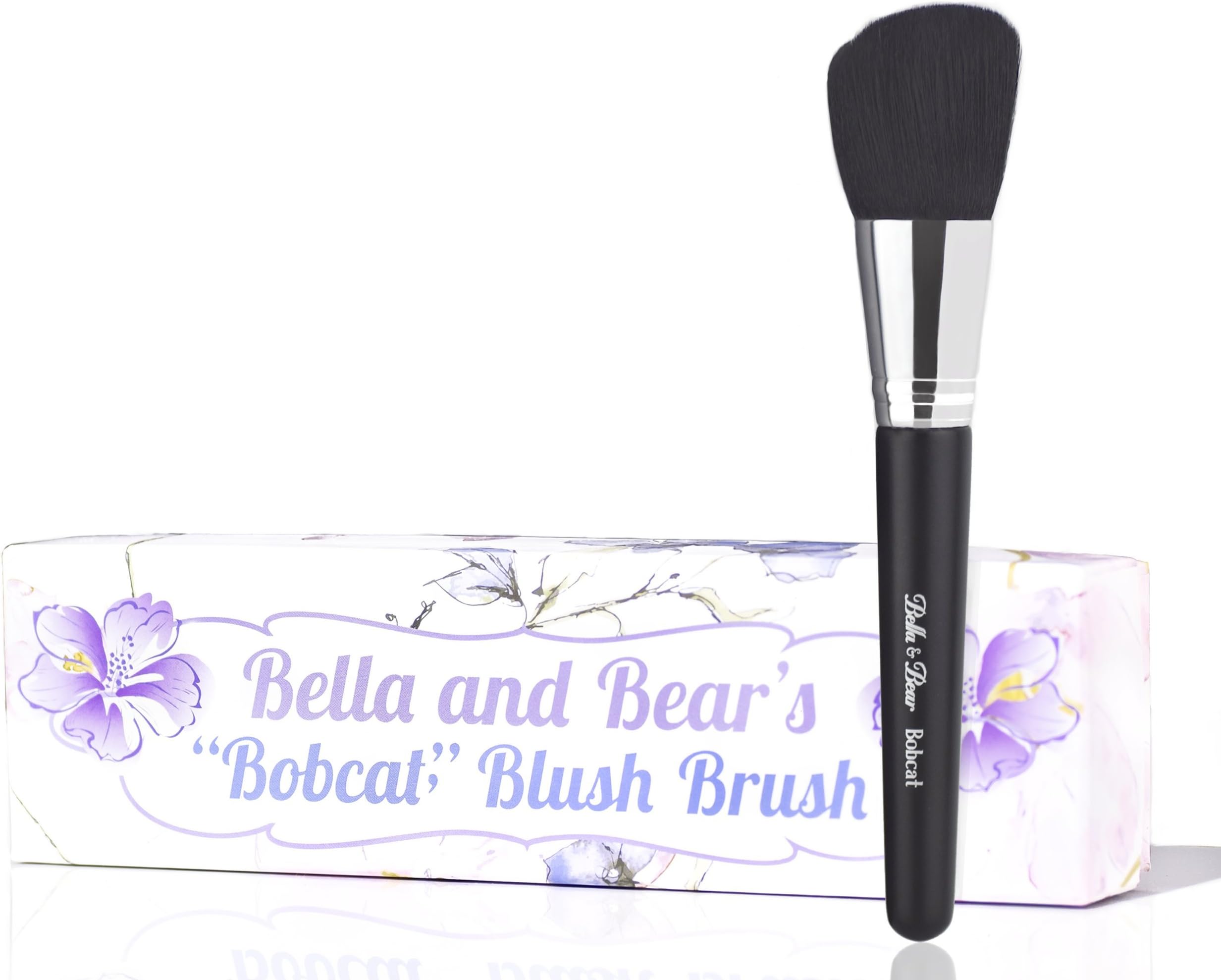 Bella And Bear Blush Brush - Angled For Highlighting - Bronzing - Scultping & Contouring - Vegan