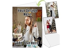 Personalized Greeting Cards with Customized Photo for Any Occasion