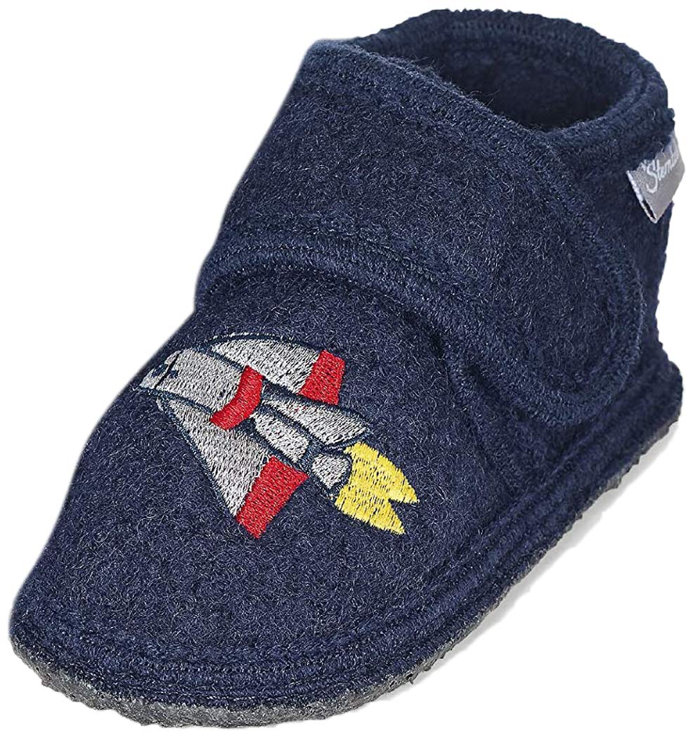 Sterntaler Slipper, Baby Boys’ Slippers, Blue (Marine 5401900), 4 (20 EU)
