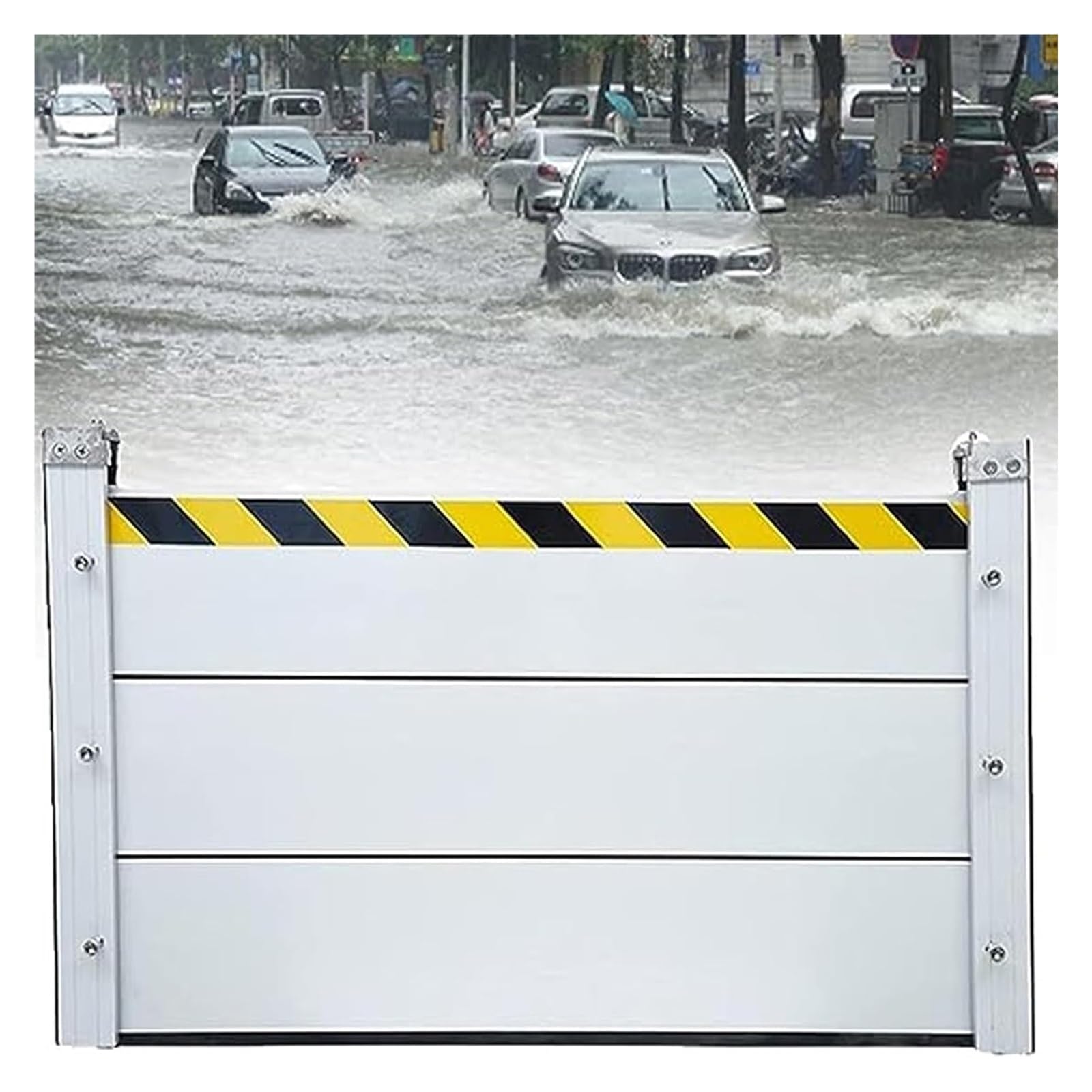 Barrière de contrôle des inondations pour la protection de maison et garage