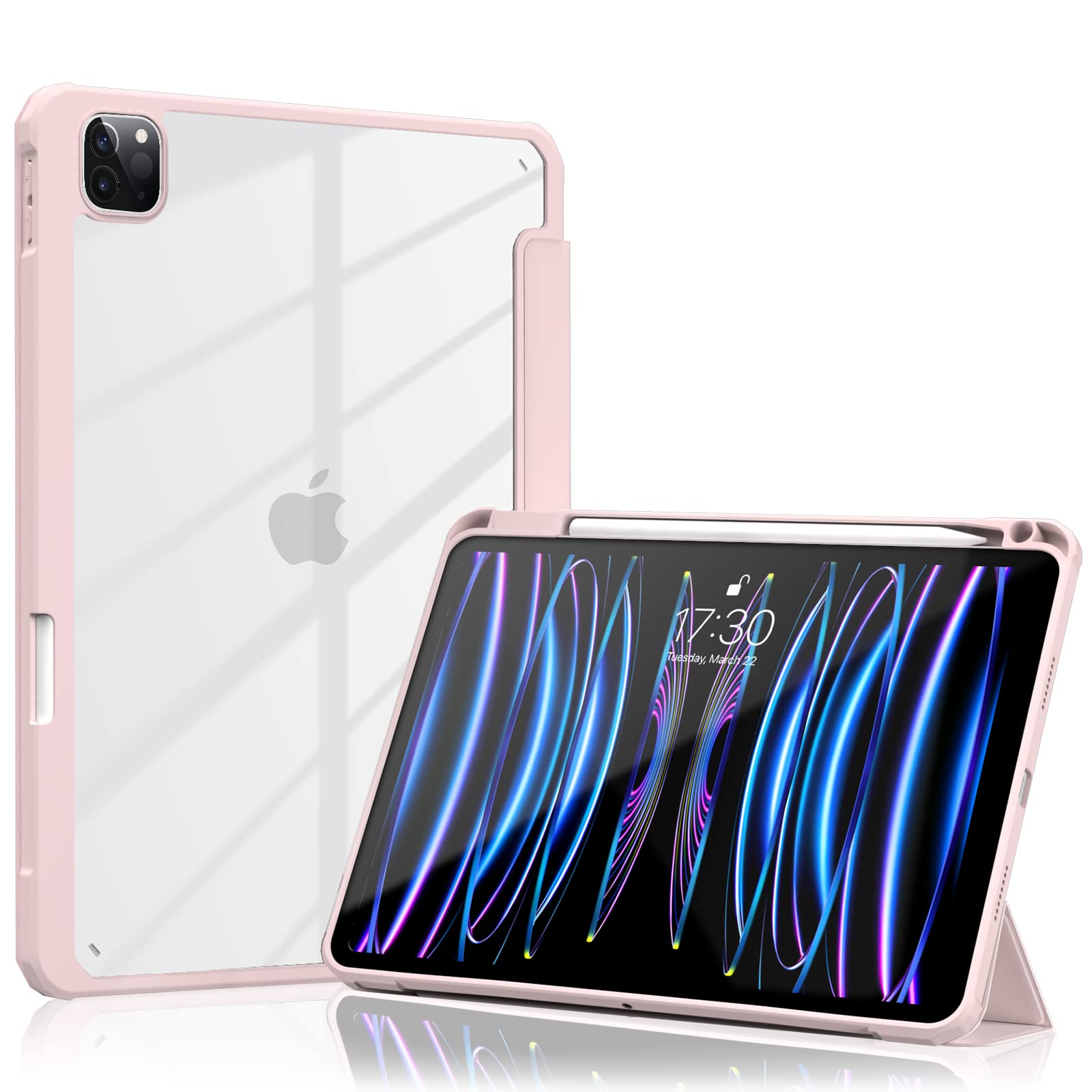 Apple - iPad mini 、Apple Pencil、フィルム、カバー、バッグ　セット iPad ペン収納&充電 Air 13インチ (M3/M2) 2025/2024 クリア