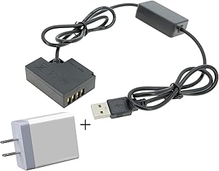 USB to Dummy Battery Replacement for FUJIFILM NP-W126S Battery 40