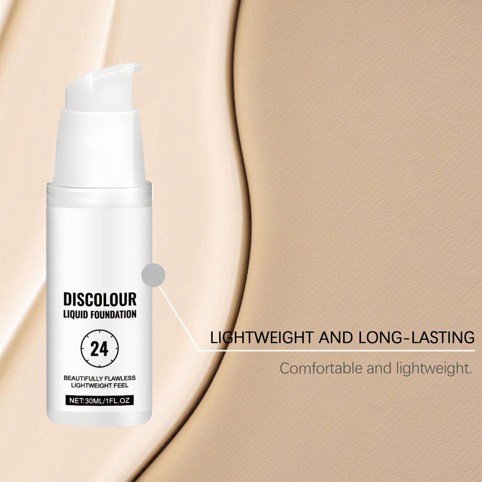 Farbwechselnde Foundation Wasserfeste langanhaltende feuchtigkeitsspendende | Foundation Makeup Liquid Concealer Base für Frauen Männer Arbeit Reisen Party Geburtstag Hochzeit