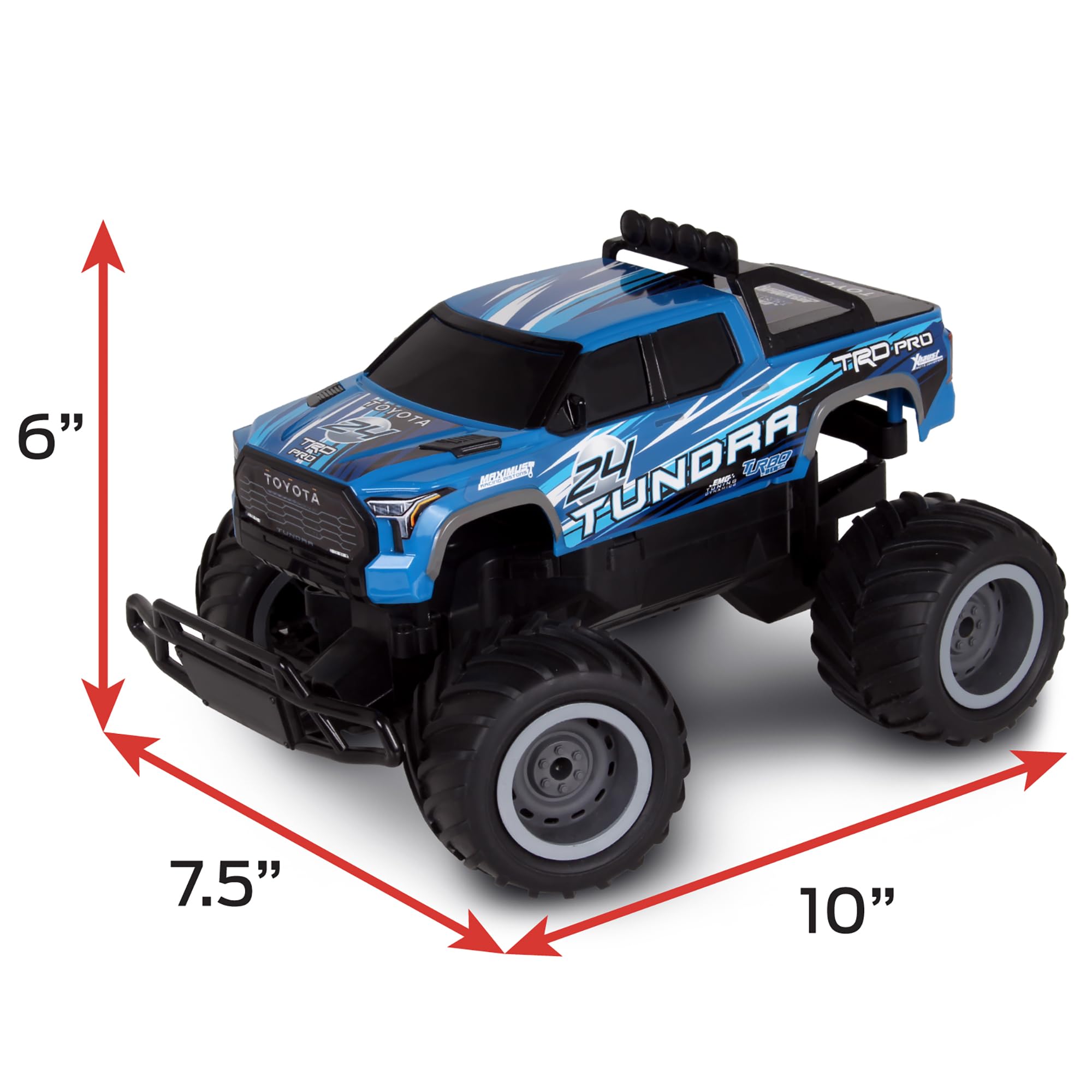 Amazon.co.jp: 平均マシン:RTR RC - トヨタ タンドラ - ブルー