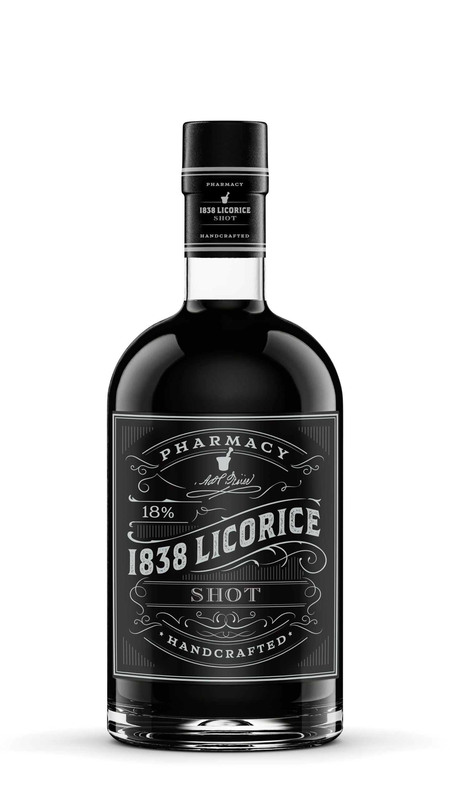 A.H. Riise Pharmacy Liquorice Shot |Lakritzlikör| 700 ml | 18& Vol.