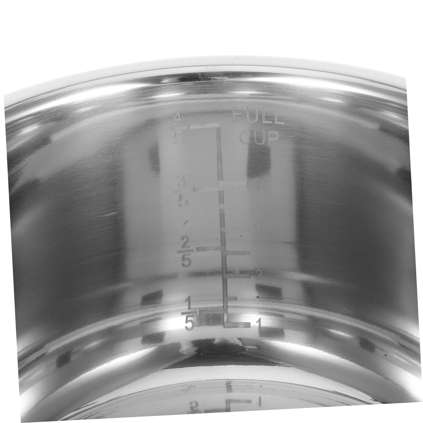 SHINEOFI Cuve Interne Acier Inoxydable pour Cuiseur à Riz Remplacement De Cuve Intérieure Compatible Large Gamme De Modèles