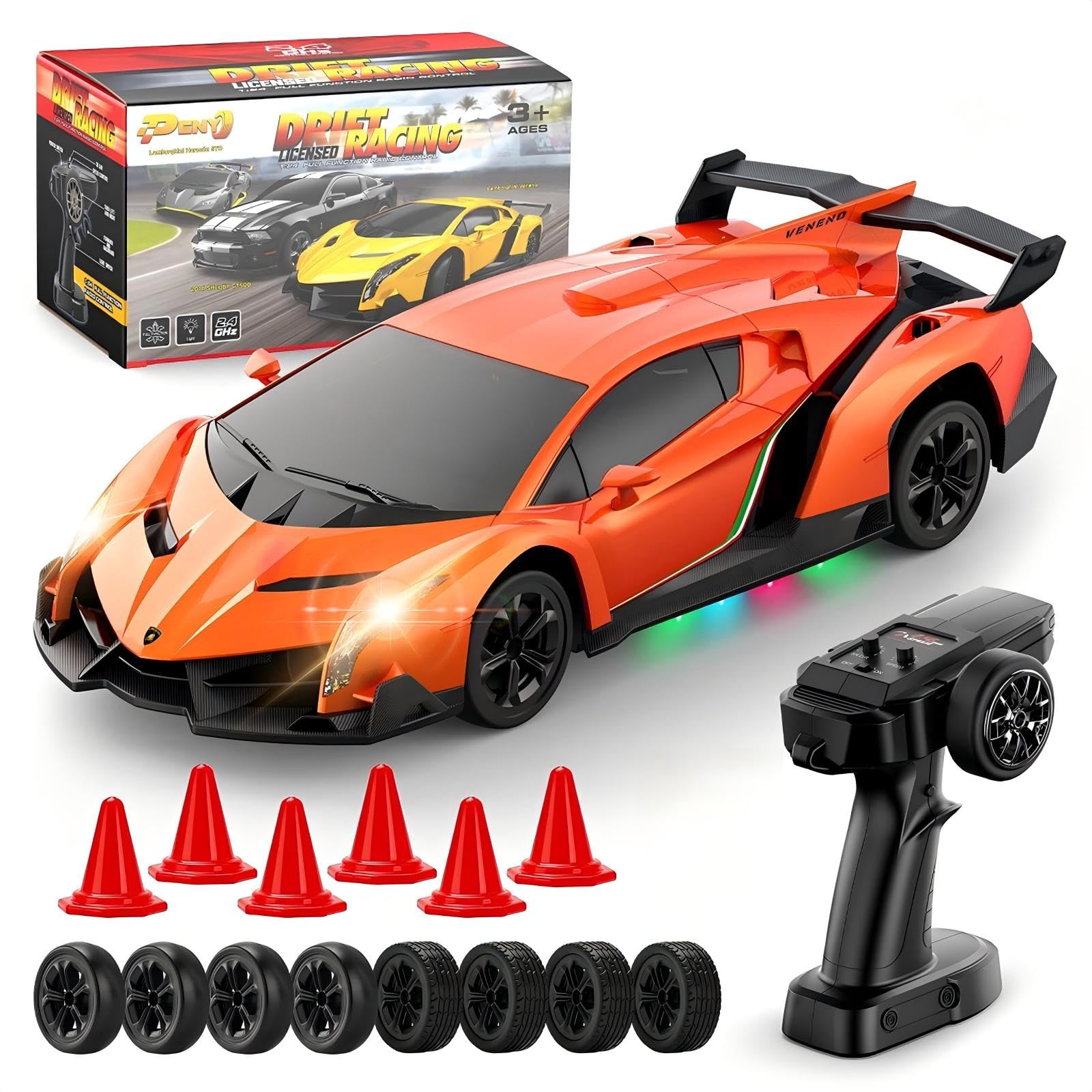 ホビーラジコン Kyosho nitro rc RC おもちゃ Kyosho Citroen ZX Camel Rally RC Nitro Car Chassis 1