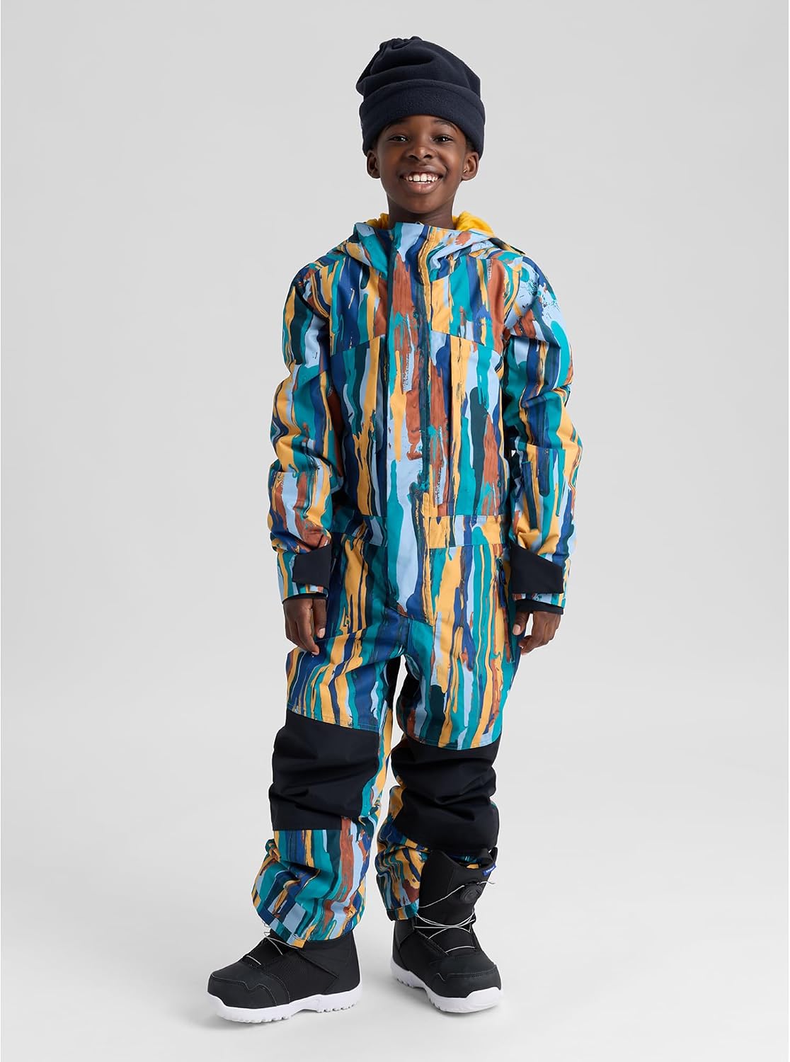 Burton Kids' 2L One Piece, Paint Stripe, X-Small