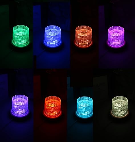 Miniatura 2 de Base iluminada para arte de cristal 3D, soporte de exhibición de madera para modelos 3D, joyas, jarrón de cristal, ajuste automático de luz LED