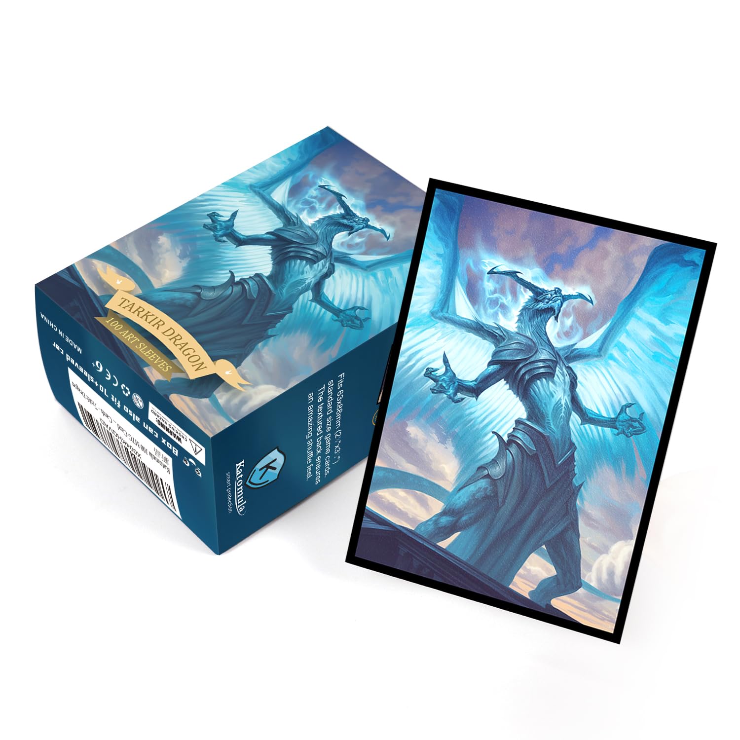 Magic The Gathering Sleeves Paramint Zombie Stalker MTG Card Sleeves - 104  Count, Textured Matte, Standard Size, Double Sleeving Compatible Mtg Card  Sleeves Textured