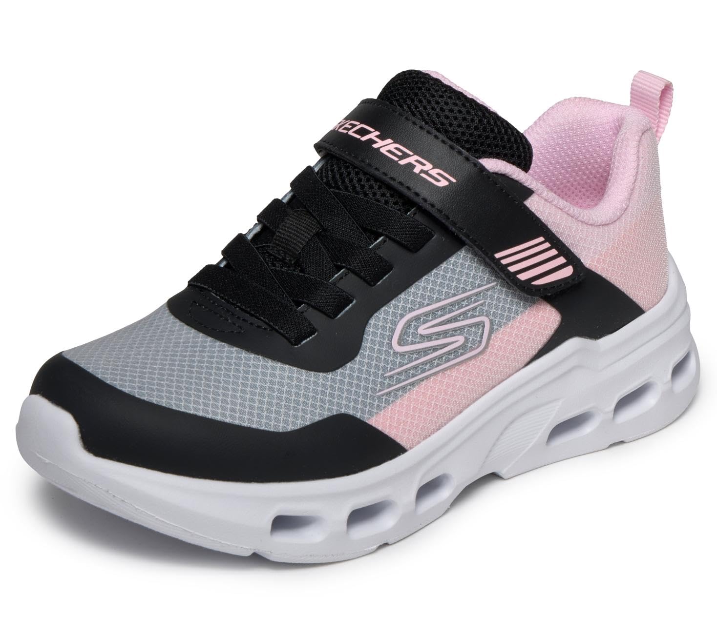 Skechers Girl's Glide-Step Drift Trainers, Multicolour, 10.5 UK Child
