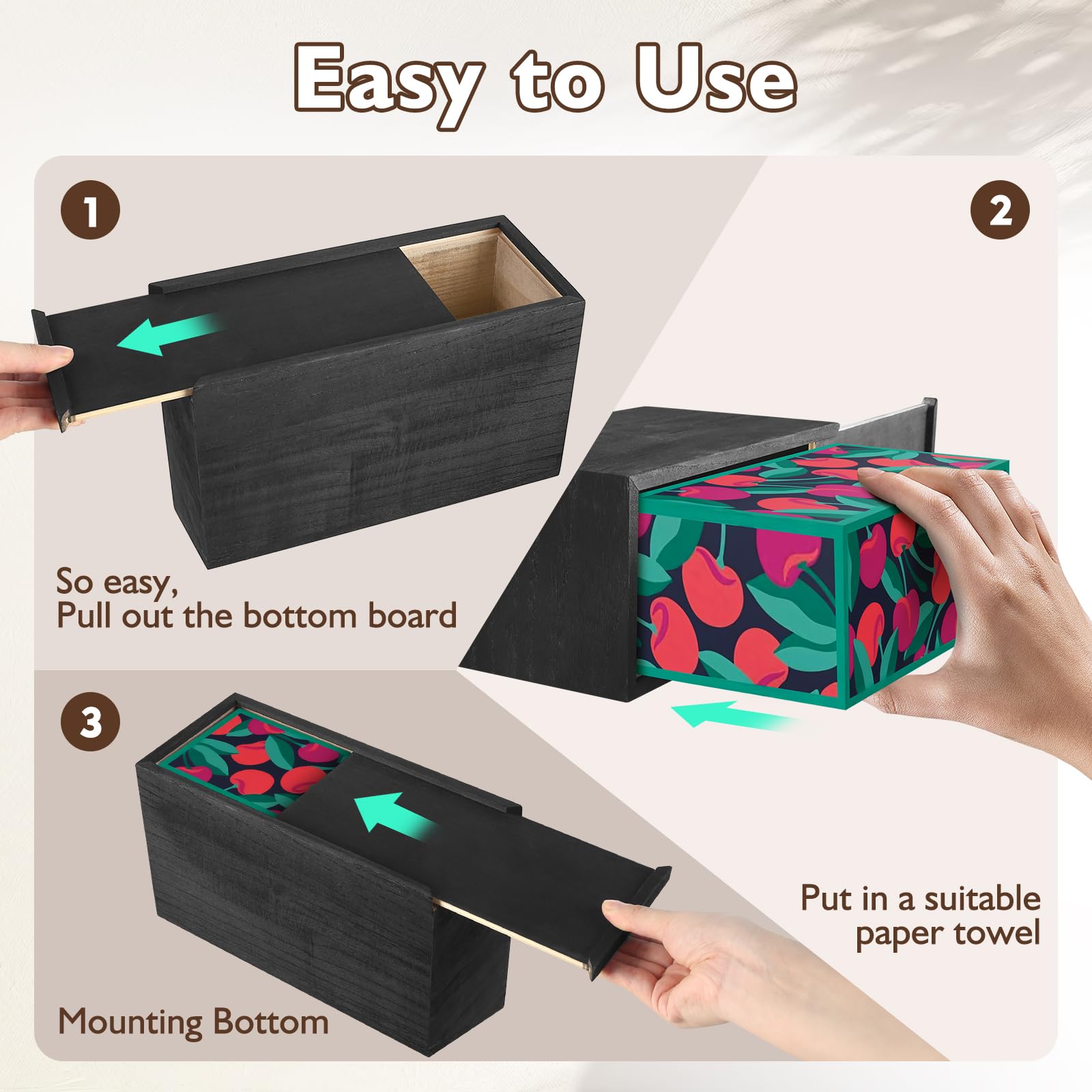 Taschentuchbox-Hülle Aus PU-Leder – Kompatibel Mit Kleenex Boxen, Wasserdicht, Für Bad, Büro, Auto (Orange)