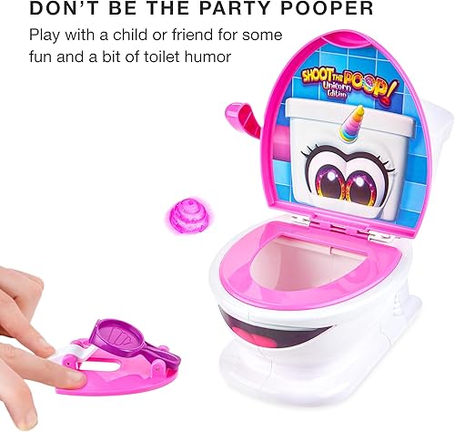 Vista 12 de Brybelly Shoot The Poop - El juego original de inodoro parlante para niños y familias - Divertido juego de lanzamiento de caca de acción rápida