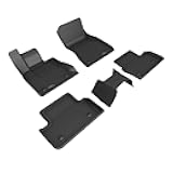 3D MAXpider Custom Fit Kagu Floor Mat (Black) Compatible with BMW i5 (G60) 2023-2025 - Full Set