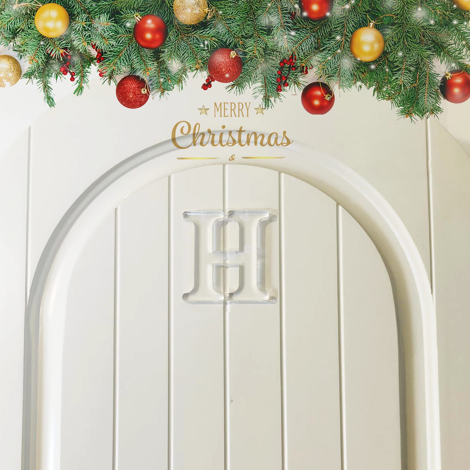 Letras acrílicas sin acabar de 10,2 cm para decoración de pared, letras decorativas de pie, rebanadas, panel de decoración para manualidades, hogar, proyectos de fiesta (O)