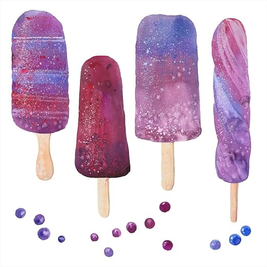 Amazon ウォールステッカー 飾り 60 60cm シール式 装飾 おしゃれ 壁紙 はがせる 剥がせる カッティングシート Wall Sticker 雑貨 ガラス 窓 Diy プチリフォーム パーティー イベント 賃貸アイス スイーツ 紫 Wsm Ds ウォールステッカー オンライン通販