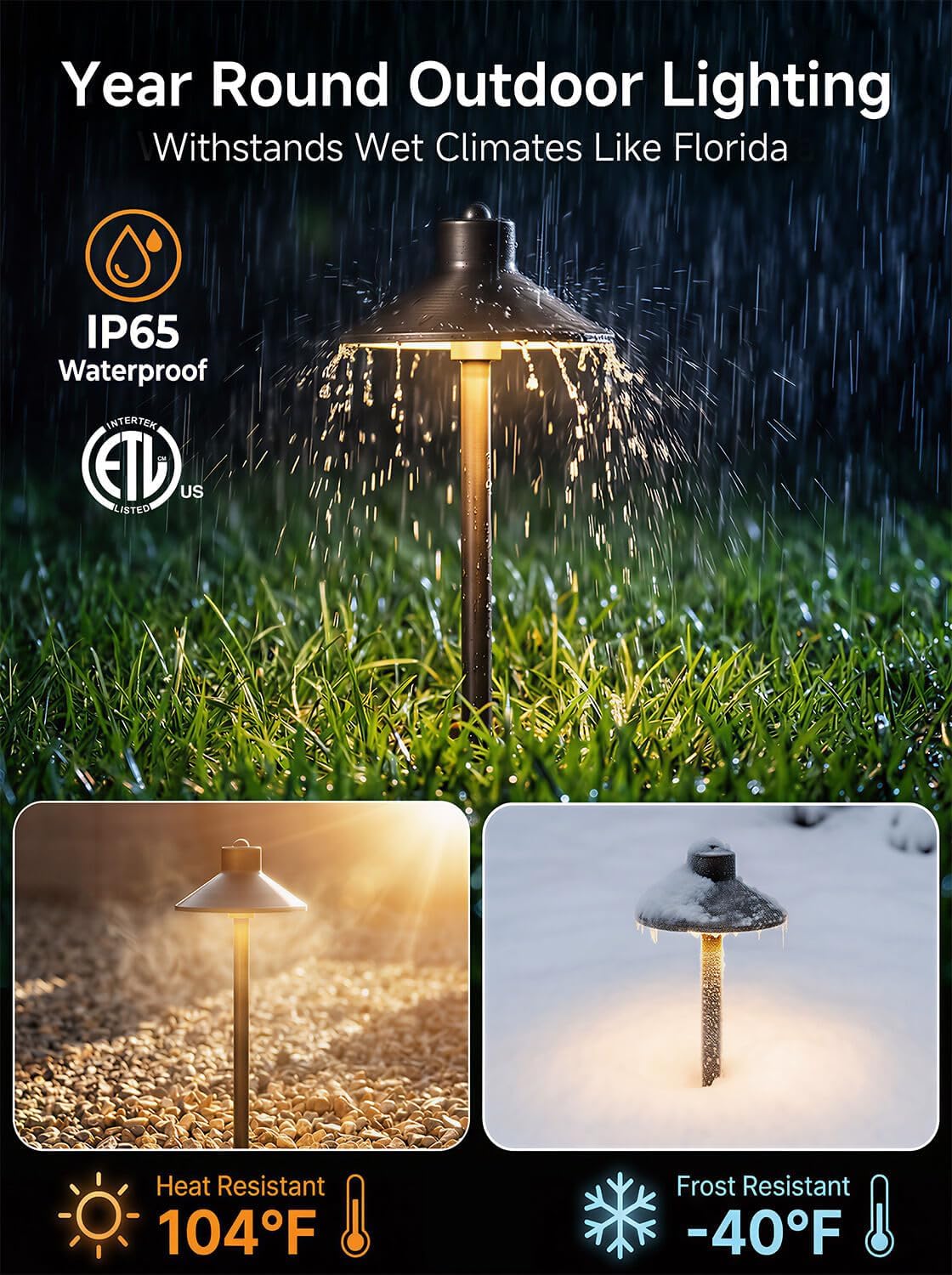 Gardenreet Brass Smart RGBCW 12v Path Light, Bluetooth App Control Landscape Lighting Waterproof, Low Voltage Dimmable Adjustable Warm/Cool White G4 Bulb, Year-Round Daily Yard Ambiance, Bronze 6 Pack