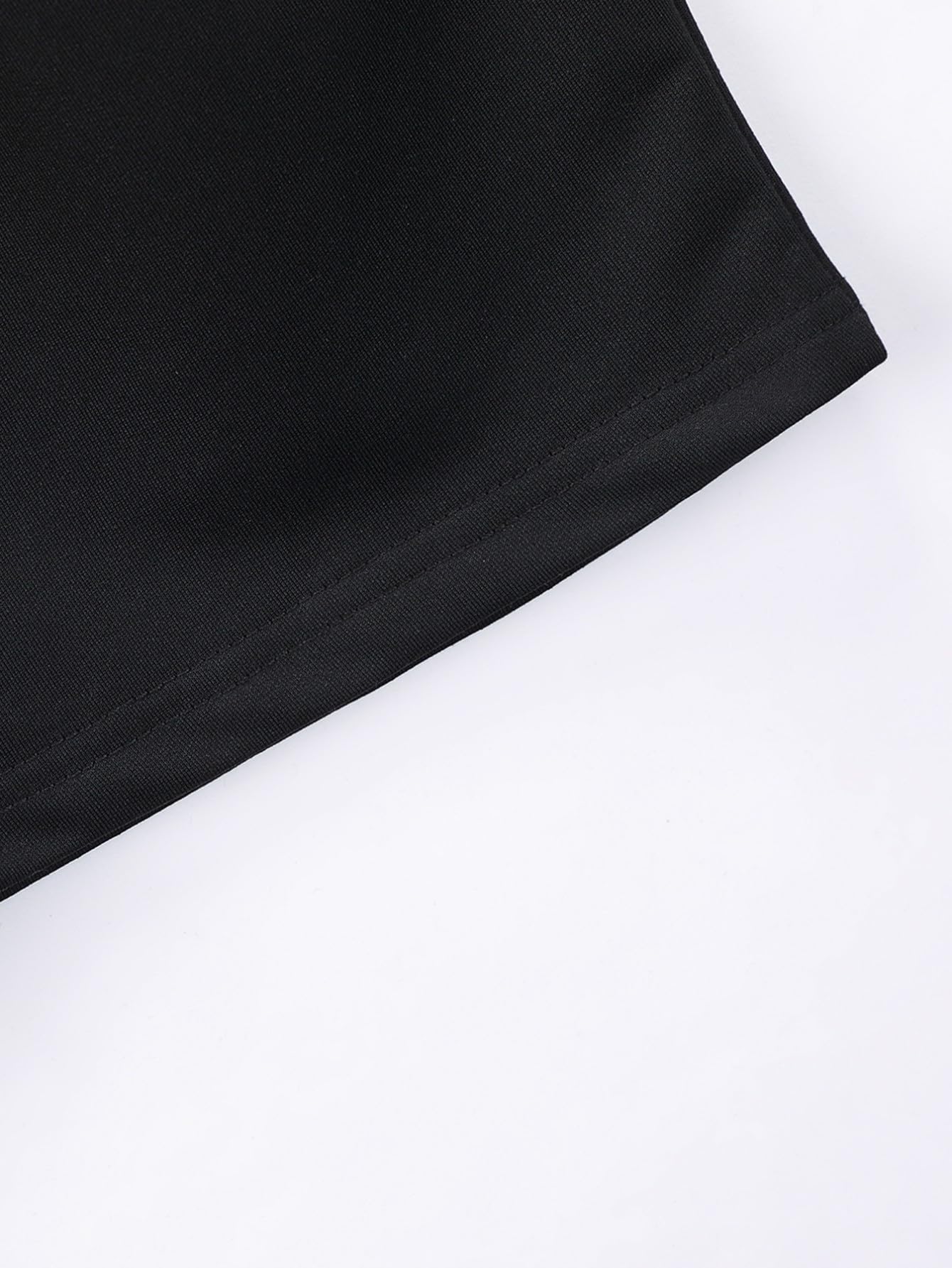 Conjunto de 2 piezas de camiseta ligera de manga corta con estampado de letras de París para hombre, simple, a la moda, casual, vacaciones, deportes — view 9