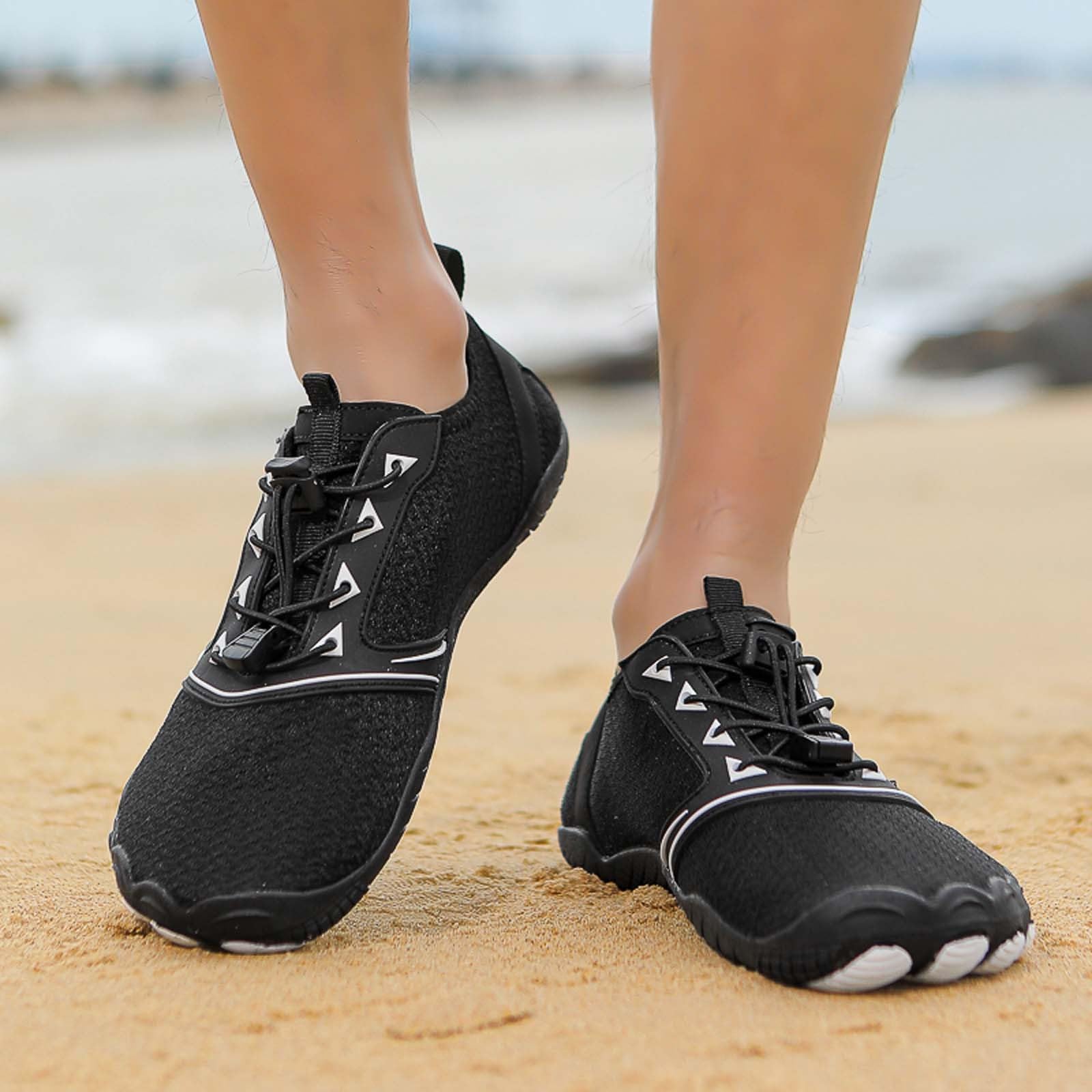 Scarpe da Scoglio per Il Mare Acqua Uomo Donna Trasparenti Immersione Scarpette Ginnastica Sassi di Roccia Sandali Piscina Fiume Spiaggia Acquatiche Lago Scogli Traspiranti