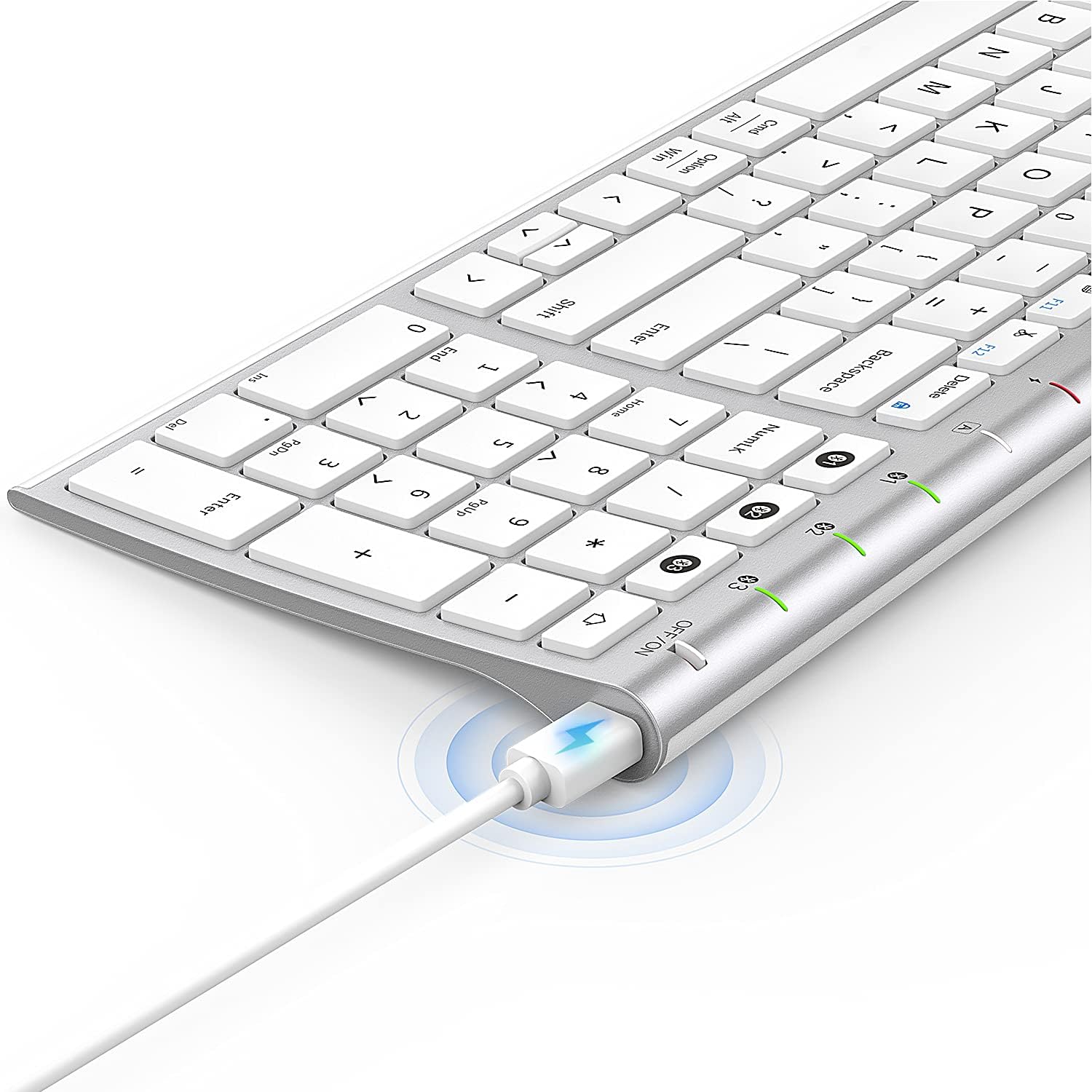 USB charging cable for keyboard