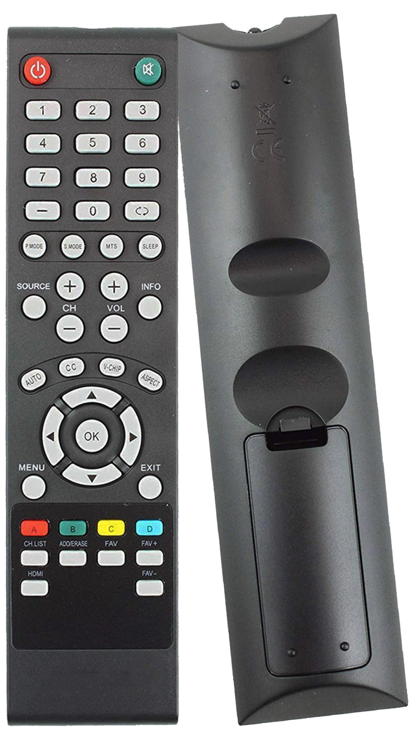 Smartby TV Remote for Seiki TV