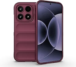 Liquid Silicone Case for Xiaomi 17 (Dark Purple) with Anti-Germ Protection and Soft Microfibre Lining, Full Body Protection Shockproof Case